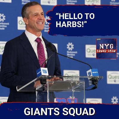 GIANTS SQUAD SHOW: Blue introduces John Harbaugh! GIANTS SQUAD SHOW: Blue introduces John Harbaugh!