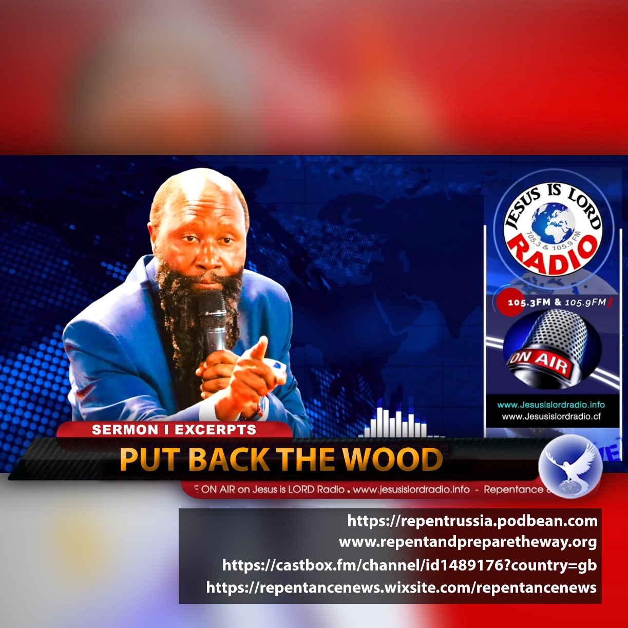 20190313 PUT BACK THE WOOD COMPILATION (SERMON EXCERPT) - PROPHET DR. OWUOR episode artwork