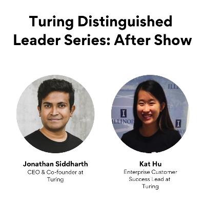 Turing Distinguished Leader Series: After Show Episode 2