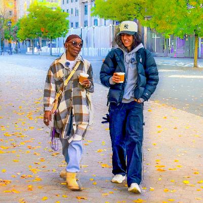 Can I walk with you, Marcia?