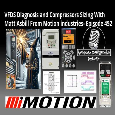 VFDS Diagnosis and Compressors Sizing With Matt Asbill From Motion industries-Part 1 Episode 452 - Audio