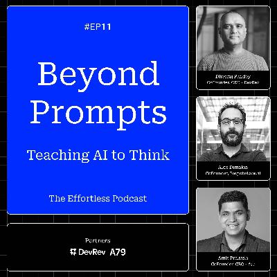 Teaching AI to Think: Reasoning, Mistakes & Learning with Alex Dimakis - Episode 11: The Effortless Podcast