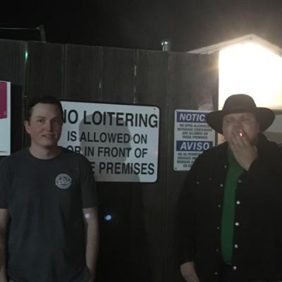 Heterosexual life partners go to in and out