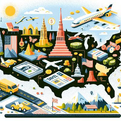 穿越美国：旅行中的花费与经历，天天花钱如流水