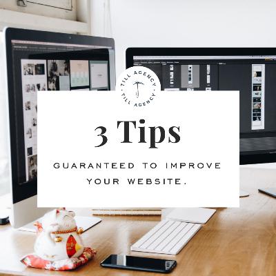 Episode 15: Davey, Leah, Till Agency: 3 Tips Guaranteed to Improve Your Website