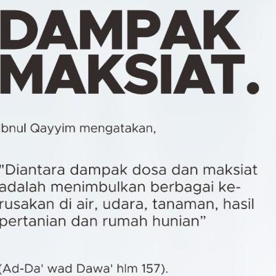 Jerat jerat dosa dan maksiat