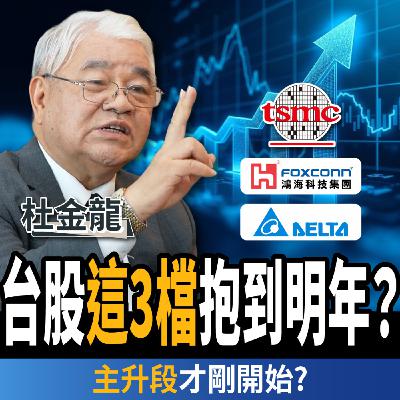 【下班經濟學＿股票】台股創新高還沒漲完？台積電再漲三成？老手：3支股票抱到明年？ft. 杜金龍