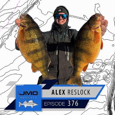Devils Lake Ice Fishing w/ Alex Reslock | JMO Fishing 376