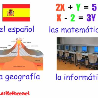 Mi colegio: talking about school