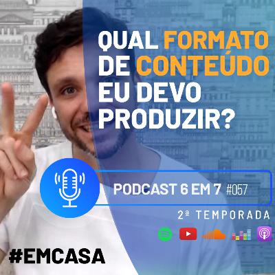 O tipo de conteúdo que te leva para mais perto do seu 6 em 7 | Podcast 6 em 7 #57 O tipo de conteúdo que te leva para mais perto do seu 6 em 7 | Podcast 6 em 7 #57