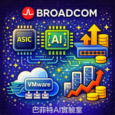 EP270 | AI 營收狂飆 106%！博通 2026 財報解析：定制化晶片與 VMware 整合如何重塑半導體格局？ (說明欄中有連結)