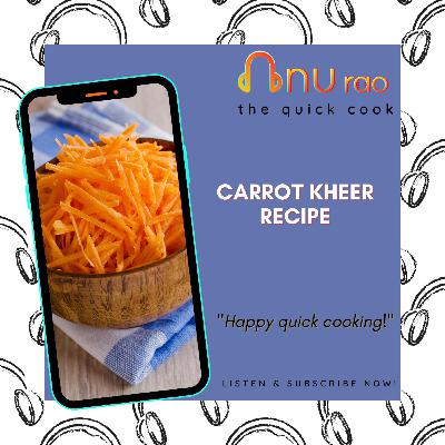 Carrot Kheer