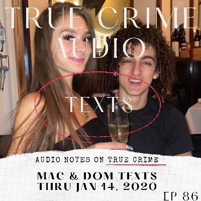 MAC & DOM: THRU JAN 14, 2020