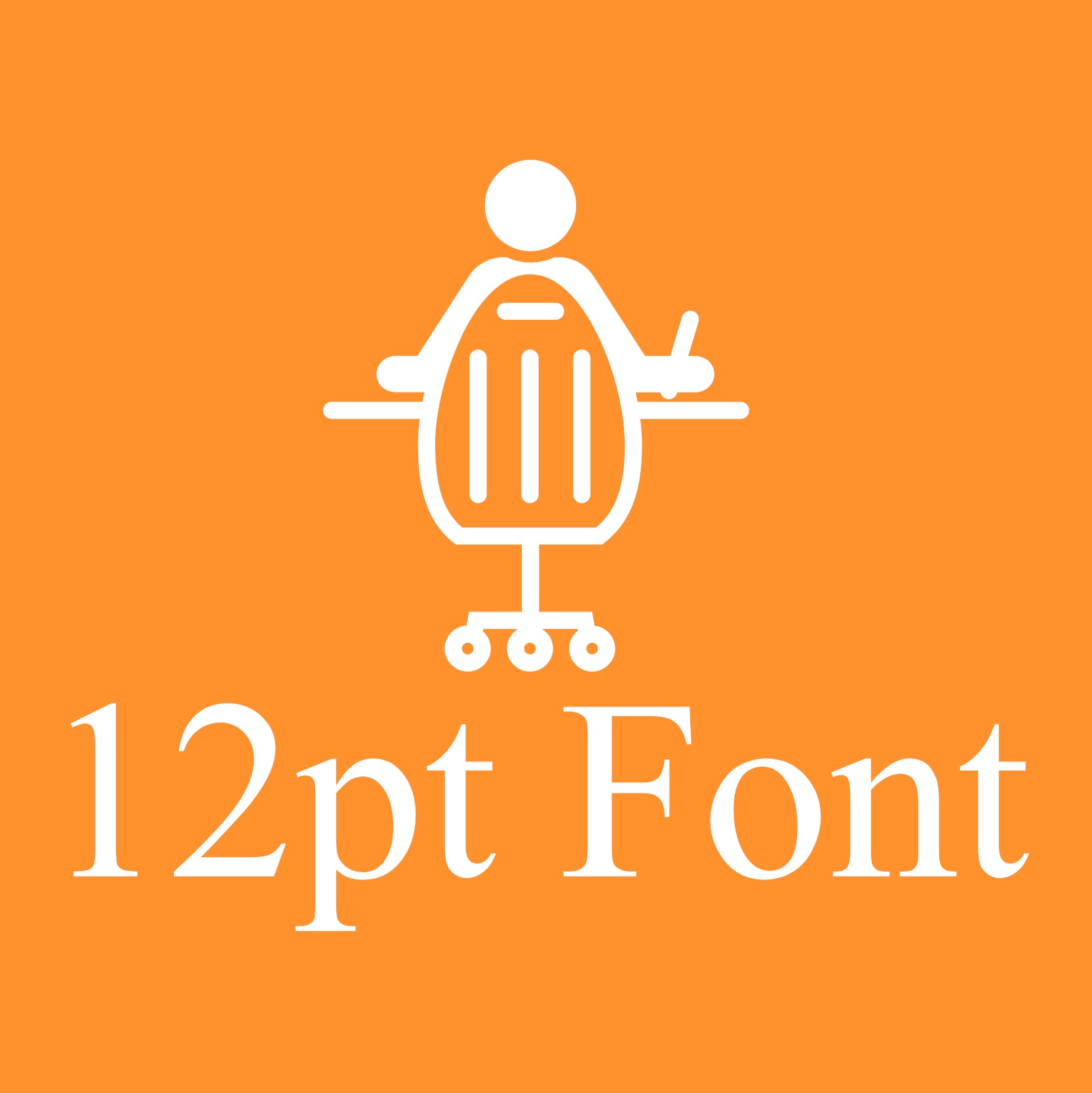 12pt Font