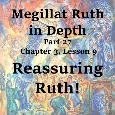 Reassuring Ruth! Reassuring Ruth!