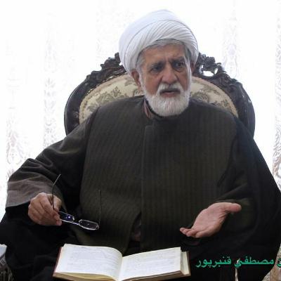 سخنرانی حجت الاسلام و المسلمین مصطفی قنبرپور با موضوع خطبه حضرت زینب س در استودیو موزیک قنبرپور