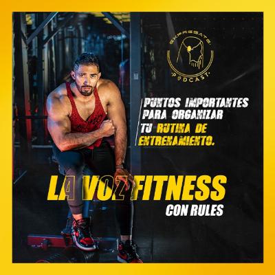 Puntos importantes para organizar tu rutina de entrenamiento.