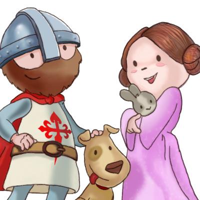 "Os Três Porquinhos" contada pelos pais Miguel e Pilar