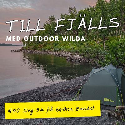 #50: Egen strand vid Torneträsk, dag 44 på Gröna Bandet