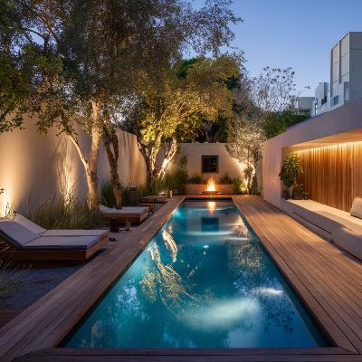 LA PISCINA NEL PAESAGGIO: ARCHITETTURA DELL' ACQUA