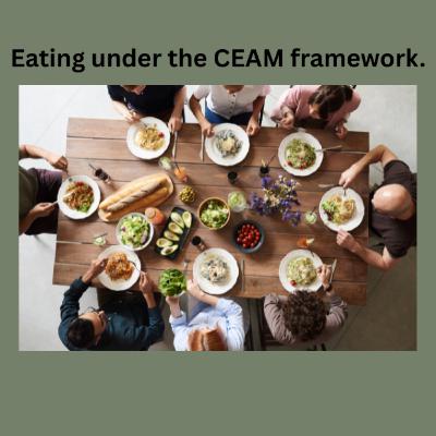 Eating under the CEAM framework