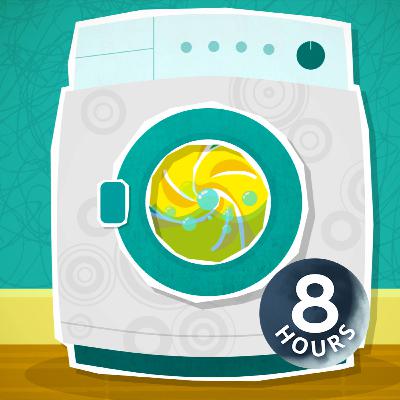 Çamaşır Makinesi Beyaz Gürültüsü İçeren Bebek Uyku Sesi | Bebeklerin Yatıştırılması, Bebeklerin Uyutulması, Sancılı Bebeklerin Sakinleştirilmesi (8 saat)