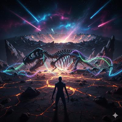 〈EP.149｜🦕地球生命大挑戰：化石密碼、恐龍滅絕與人類警報！🚨〉