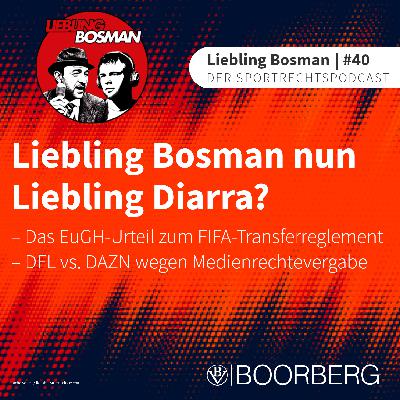 Liebling Bosman nun Liebling Diarra?