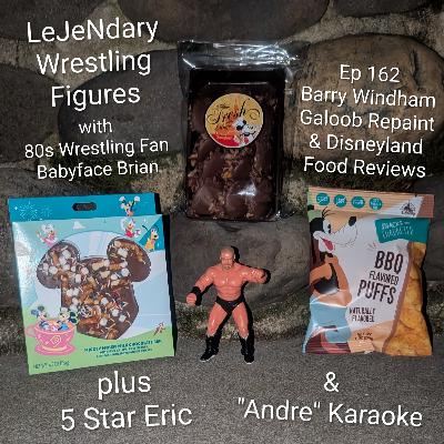 Ep 162 Barry Windham Galoob Repaint & Disneyland Food Reviews