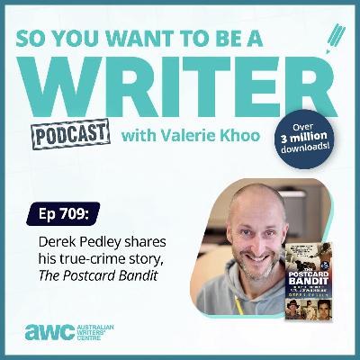 Writing Podcast Episode 709: Derek Pedley shares his true crime story 'The Postcard Bandit' Writing Podcast Episode 709: Derek Pedley shares his true crime story 'The Postcard Bandit'