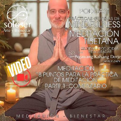 Meditaciรณn: Parte 1 - "8 Puntos para la Prรกctica de Meditaciรณn" - Comentario Meditaciรณn: Parte 1 - "8 Puntos para la Prรกctica de Meditaciรณn" - Comentario