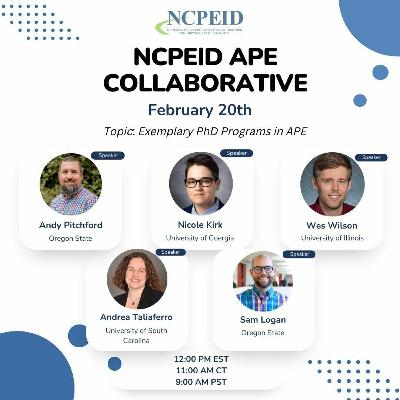 February 2024 NCPEID Collaborative APE Doctoral Programs