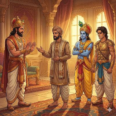 48. Dhritarashtra’s Diplomatic Trap: Sanjay’s Message of Peace (Sanjayayan Parva)