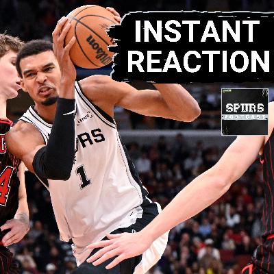 SPURS POSTCAST: Wembanyama's MONSTER 4th rallies Spurs past Chicago Bulls