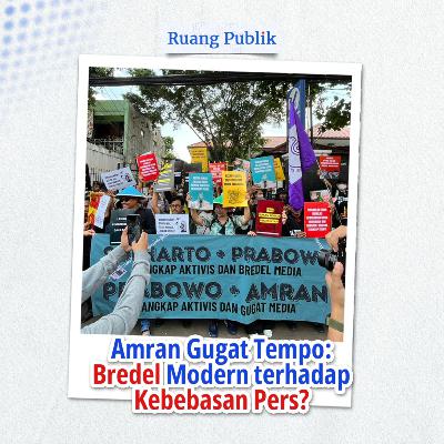 Amran Gugat Tempo: Bredel Modern terhadap Kebebasan Pers?
