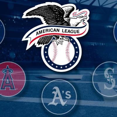 División Oeste Liga Americana MLB, T10/E8