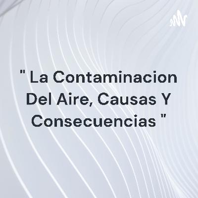 " La contaminacion del aire, Causas y consecuencias "