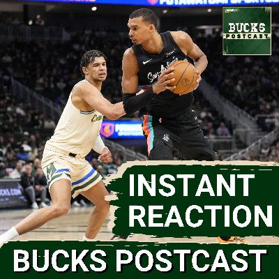 BUCKS POSTCAST: Bucks ELIMINATED After Blowout Loss to Spurs | Season Hits Rock Bottom