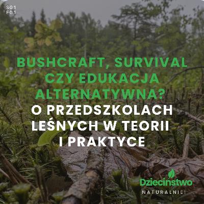 Bushcraft, survival czy edukacja alternatywna? O przedszkolach leśnych w teorii i praktyce
