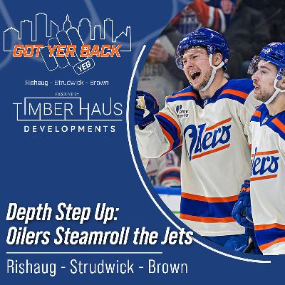 Depth Step Up: Oilers Steamroll the Jets Depth Step Up: Oilers Steamroll the Jets