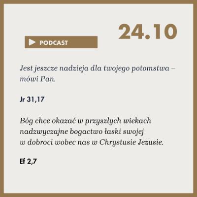 Poranek ze Słowem na 24 października 2025 Poranek ze Słowem na 24 października 2025