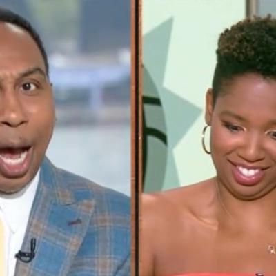 Monica McNutt falsely gives Stephen A Smith a piece of her mind.