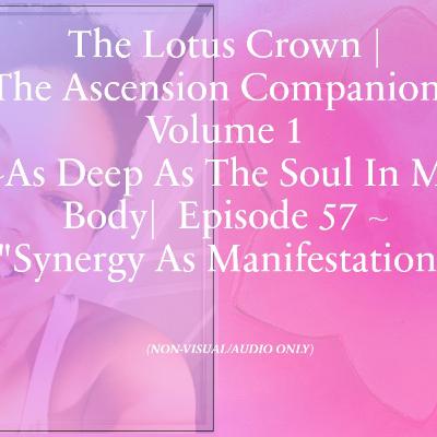 As Deep As The Soul In My Body: Episode 57 - "Synergy As Manifestation"