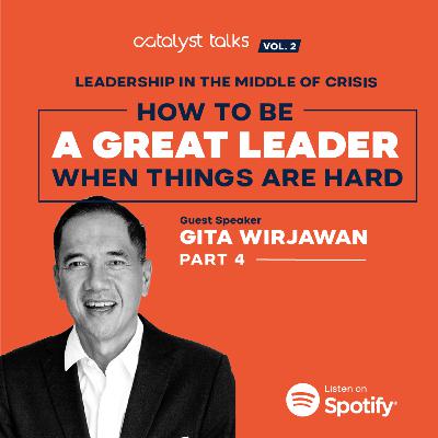 This week’s leadership theme: “Let’s Jazz Up The Moment” with Gita Wirjawan
