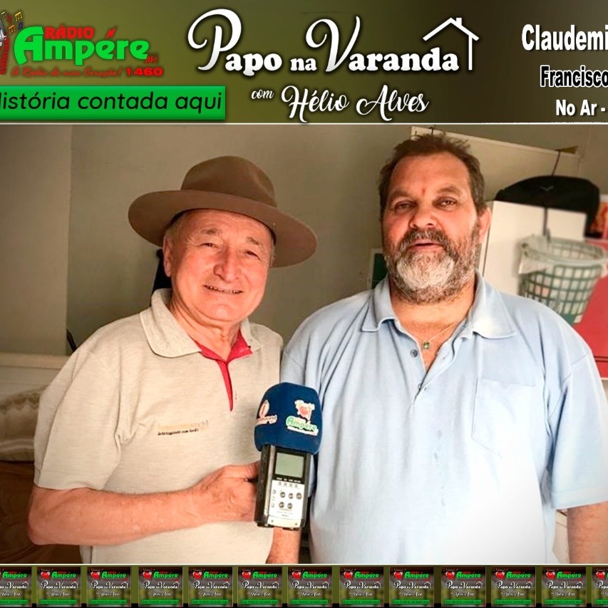 PAPO NA VARANDA CLAUDEMIR DE SOUZA 16-09-2022