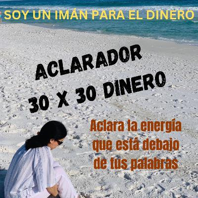 ACLARADOR 30 X 30 PARA EL DINERO Y ABUNDANCIA