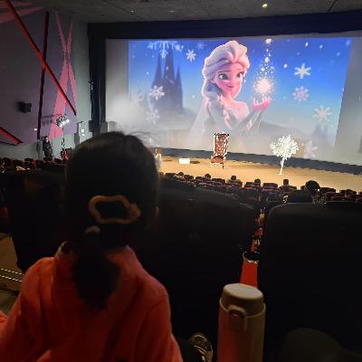 20250119儿童舞台剧《冰雪女王》结束后