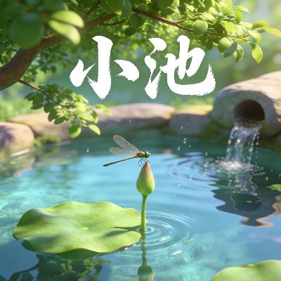 小池【宋 杨万里】小荷才露尖尖角,早有蜻蜓立上头 小池【宋 杨万里】小荷才露尖尖角,早有蜻蜓立上头