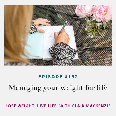 #152 - Managing your weight for life #152 - Managing your weight for life