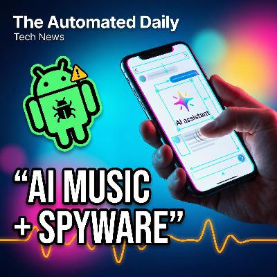 Android spyware uses Gemini live & Gemini makes music and art - Tech News (Feb 20, 2026)